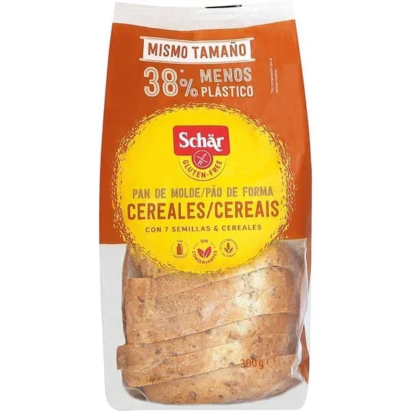 Pan de Cereales sin Gluten 300G - 0.3 kg - Imagen del producto en Findit