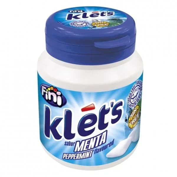 Chicles de menta Klét's Fini sin gluten 100 g. - 0.1 kg - Imagen del producto en Findit
