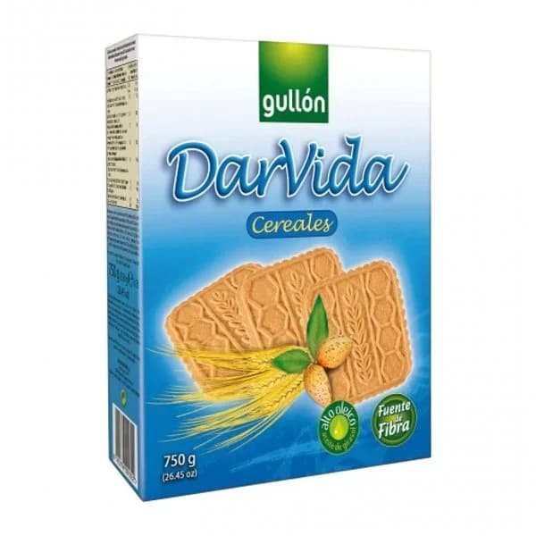 Galletas de cereales DarVida Gullón 750 g. - 0.75 kg - Imagen del producto en Findit