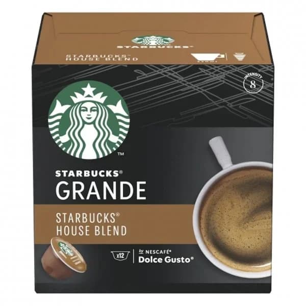 Café House Blend compatible Dolce Gusto STARBUCKS, caja 12 uds - 0.1 kg - Imagen del producto en Findit