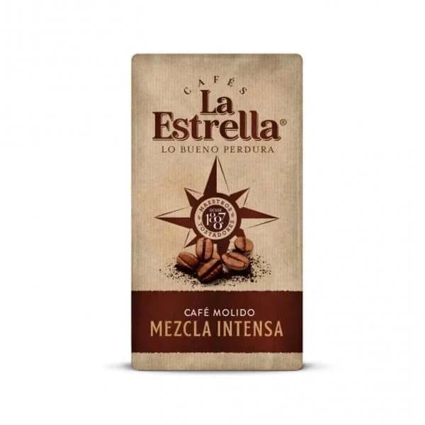 Café molido mezcla intensa La Estrella - 0.25 kg - Imagen del producto en Findit
