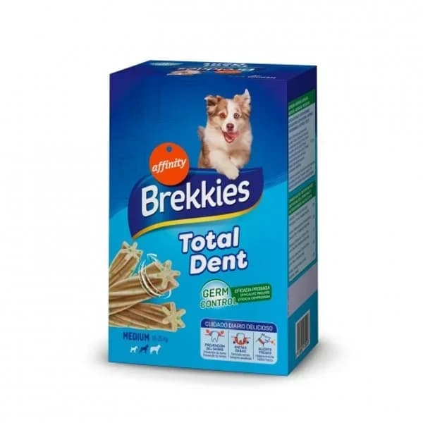 Snacks dental para perros medianos Brekkies Total Dent 28 unidades - 0.72 kg - Imagen del producto en Findit