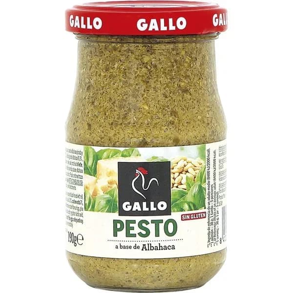 Salsa pesto GALLO, frasco 190 g - 0.19 kg - Imagen del producto en Findit