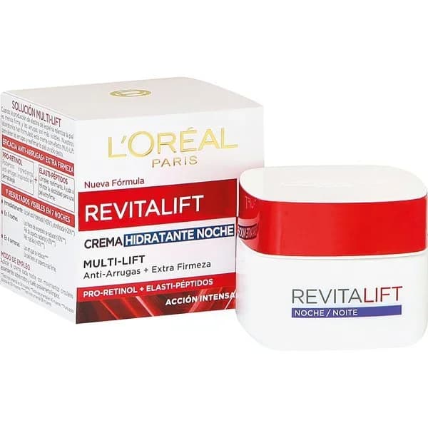 Crema Revitalift Noche Antiarrugas más Firmeza - 0.05 l - Imagen del producto en Findit