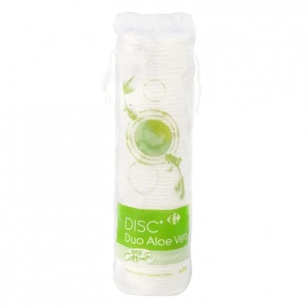 Discos desmaquillantes con aloe vera Carrefour 70 ud. - 73 ud - Imagen del producto en Findit