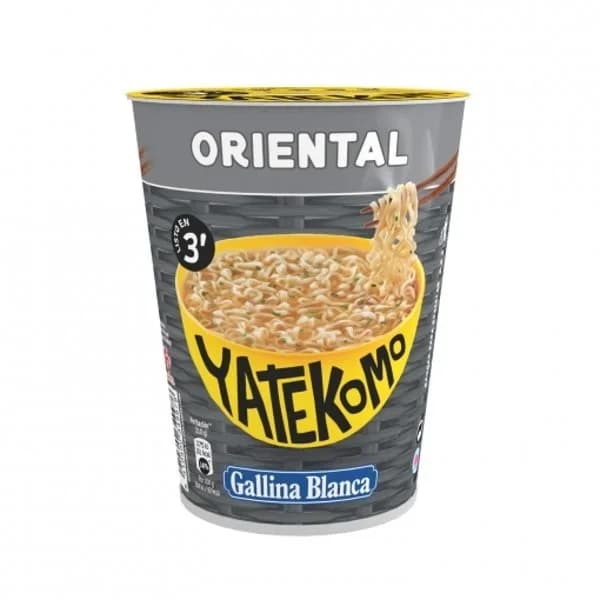 Fideos orientales Yatekomo Gallina Blanca 61 g. - 0.06 kg - Imagen del producto en Findit