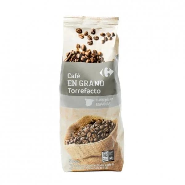 Café grano torrefacto Carrefour Classic 500 g. - 0.5 kg - Imagen del producto en Findit