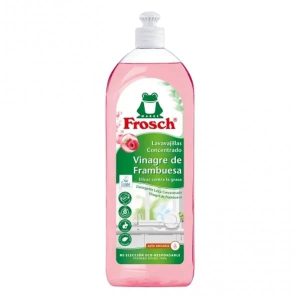 Lavavajillas frambuesa FROSCH, botella 750 ml - 0.75 l - Imagen del producto en Findit