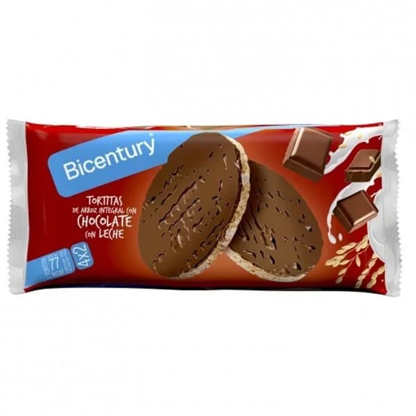Tortitas de Arroz Chocolate con Leche - 0.13 kg - Imagen del producto en Findit