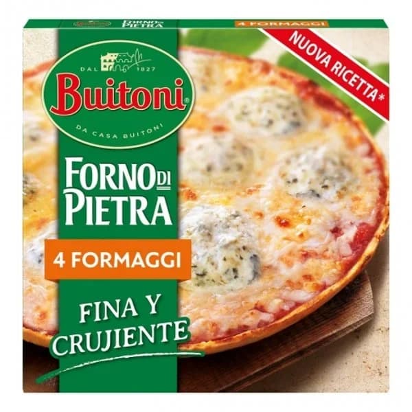 Pizza 4 quesos 340 g - 0.35 kg - Imagen del producto en Findit