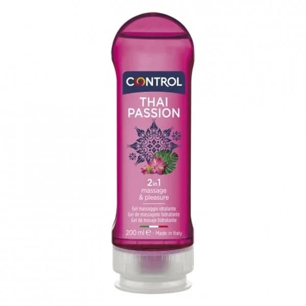 Gel masaje thai massage CONTROL, bote 200 ml - 0.2 l - Imagen del producto en Findit