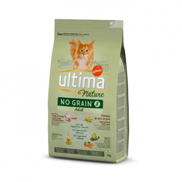 Alimento no grain gato adulto de pavo ULTIMA NATURE, saco 1,1 kg - 1.1 kg - Imagen del producto en Findit