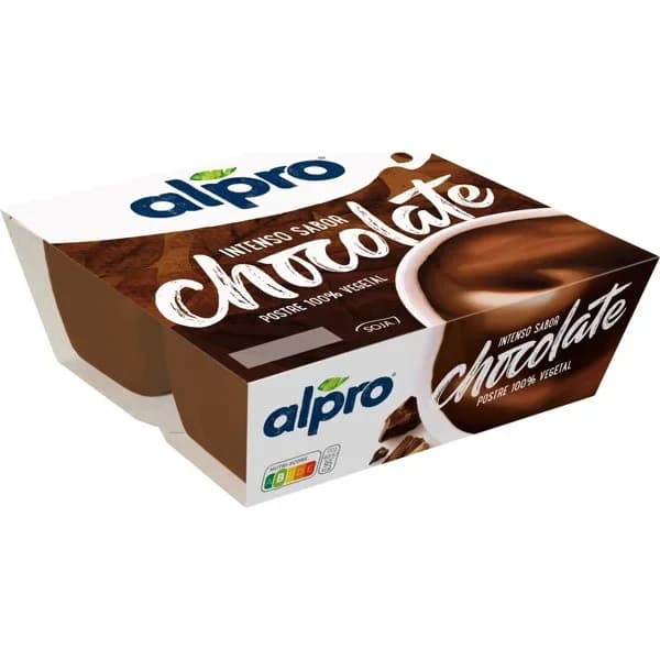 Postre Soja Chocolate Negro - 0.5 kg - Imagen del producto en Findit