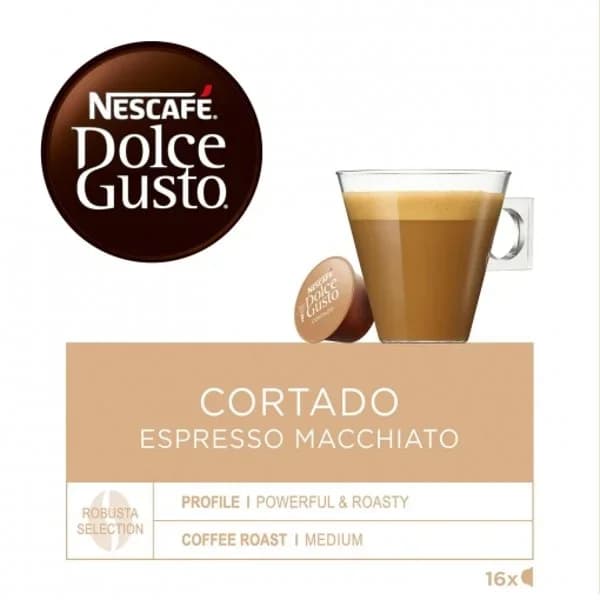 Café en cápsula cortado Dolce Gusto - 15.97 ud - Imagen del producto en Findit