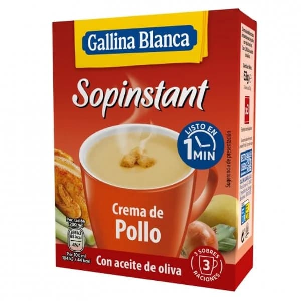 Sopa Deshidratada Sopinstant de Pollo 63G - 0.06 kg - Imagen del producto en Findit