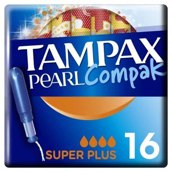 Tampón super plus pearl compack 16 unidades - 1 ud - Imagen del producto en Findit