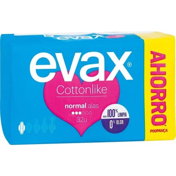 Compresa Normal Plegada Con Alas - 1 ud - Imagen del producto en Findit