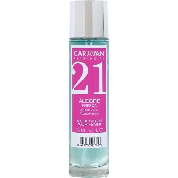 Agua de colonia nº 21 Afrutada floral para mujer Caravan 150 ml. - 0.15 l - Imagen del producto en Findit