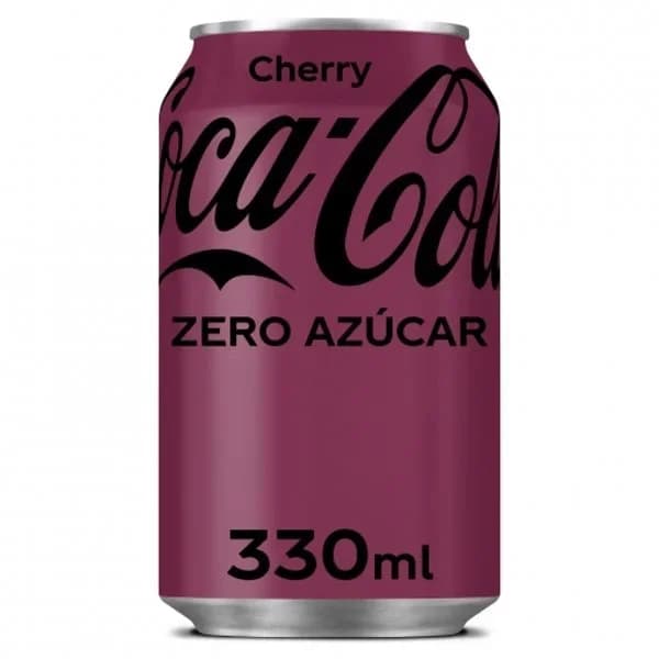 Refresco Cherry Coke Zero COCA COLA, lata 33 cl - 0.33 l - Imagen del producto en Findit