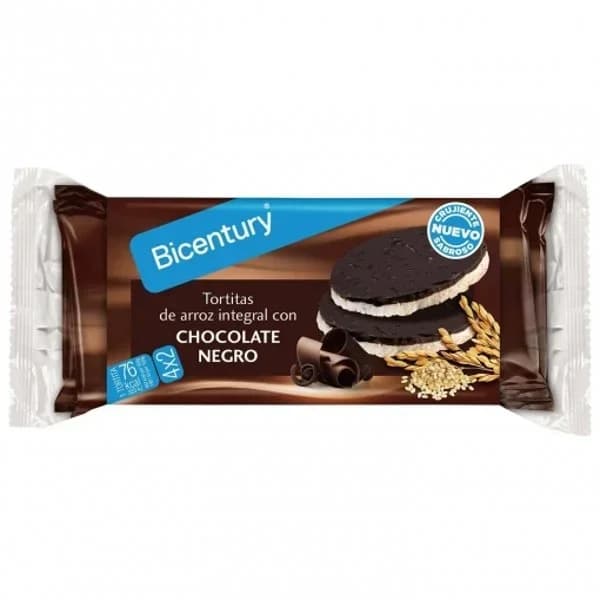 Tortita de Arroz Integral y Chocolate 130G - 0.13 kg - Imagen del producto en Findit