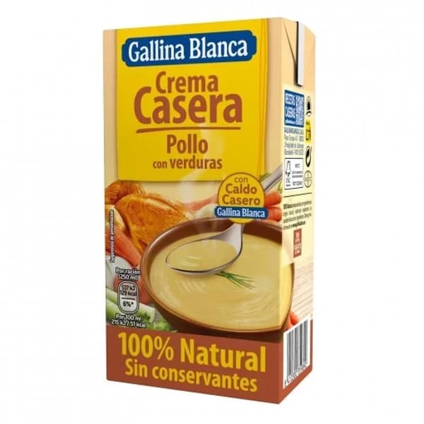 Crema de pollo 500 ml - 0.5 l - Imagen del producto en Findit