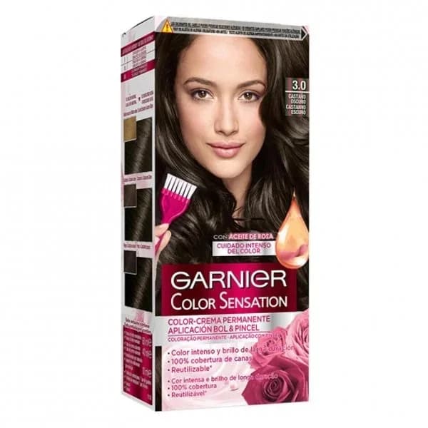 Coloración Permanente nº 3 Castaño Oscuro Garnier Color Sensation 1 ud. - 1 ud - Imagen del producto en Findit
