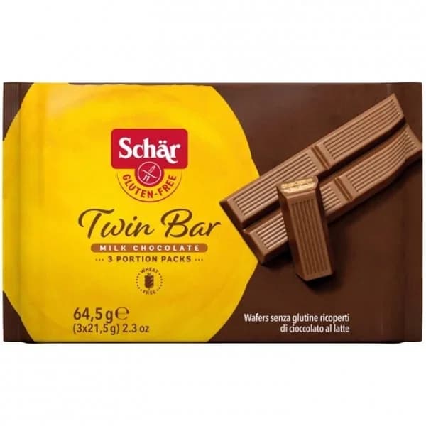 Twin bar sin gluten 64,5 g - 0.07 kg - Imagen del producto en Findit