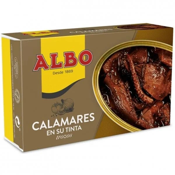 Calamar Troceado en su Tinta 112G - 0.07 kg - Imagen del producto en Findit