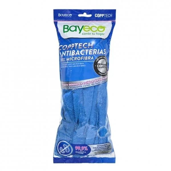 Fregona antibacteria tiras de microfibra BAYECO, pack 1 ud - 1 ud - Imagen del producto en Findit