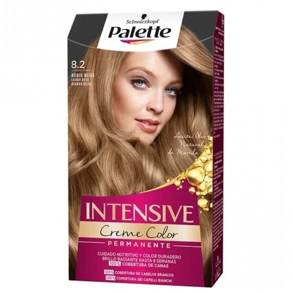 Tinte N.8.2 rubio beige PALETTE INTENSIVE, caja 1 ud - 1 ud - Imagen del producto en Findit