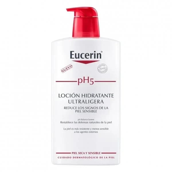 Loción ultraligera Ph5 EUCERIN, dosificador 1 litro - 1 l - Imagen del producto en Findit