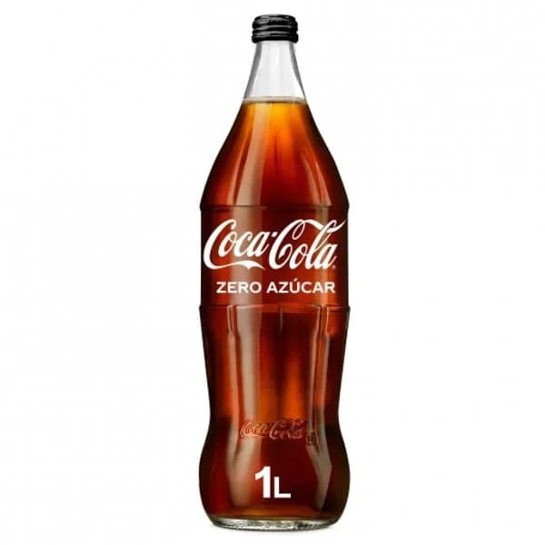Refresco de cola Contour COCA COLA Zero, botella 1 litro - 1 l - Imagen del producto en Findit