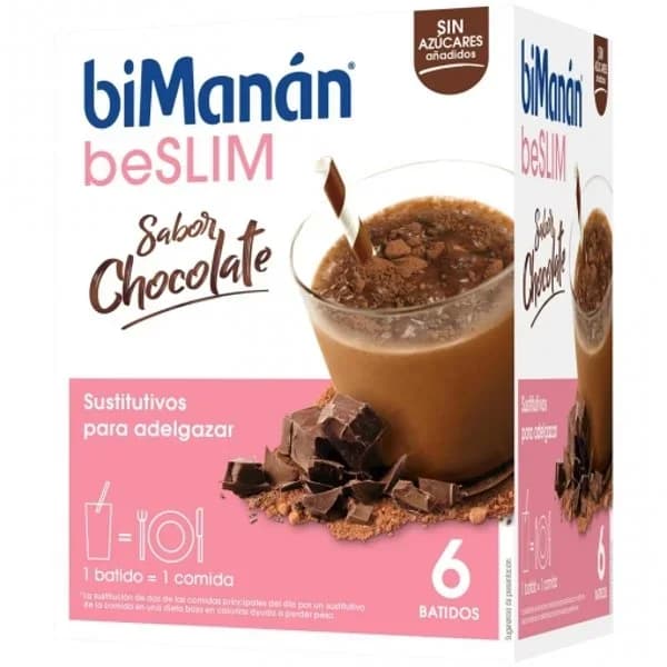 Batido de chocolate BIMANÁN, caja 5 unid. - 0.25 kg - Imagen del producto en Findit