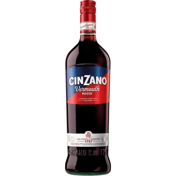 Vermouth Rojo CINZANO, botella 1 litro - 1 l - Imagen del producto en Findit