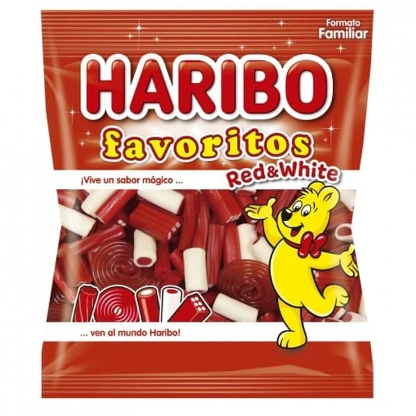 Caramelos de goma Favoritos Red&White Haribo 250 g. - 0.25 kg - Imagen del producto en Findit