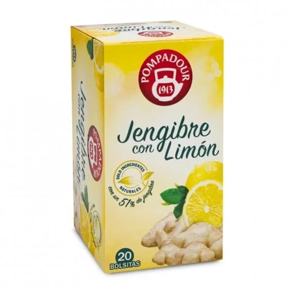 Infusión Jengibre y Limón 20UD - 1 ud - Imagen del producto en Findit