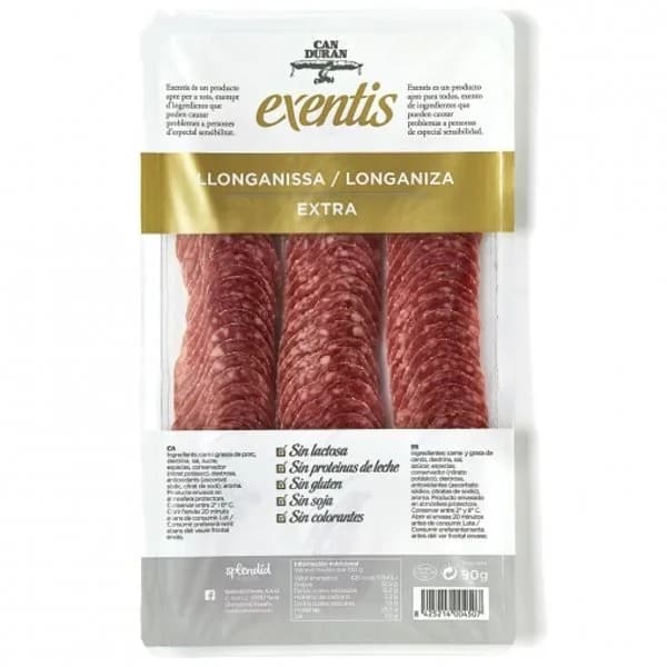 Longaniza Extra Reserva Exentis - 0.17 kg - Imagen del producto en Findit