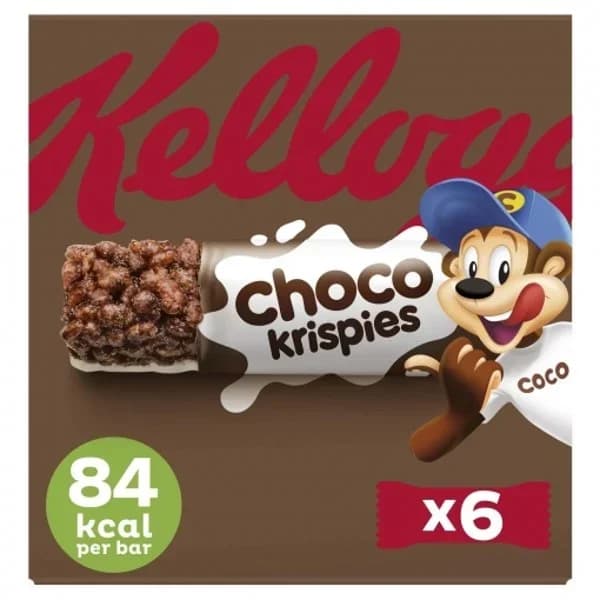 Barrita Choco Krispies Caja 6 Unidades - 0.12 kg - Imagen del producto en Findit