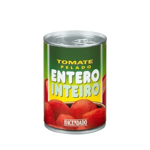 Tomate entero pelado Hacendado - 1 ud - Imagen del producto en Findit