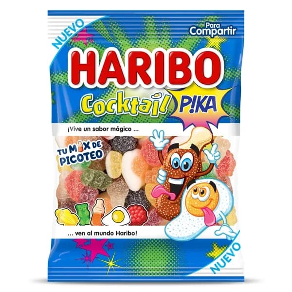 Golosinas cocktail pika Haribo bolsa 150 g - 0.15 kg - Imagen del producto en Findit