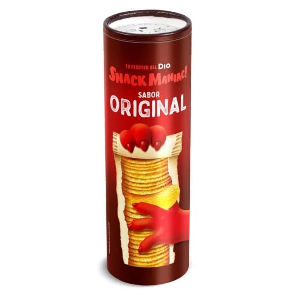 Snack de patata sabor original Snack Maniac de Dia bote 170 g - 0.17 kg - Imagen del producto en Findit