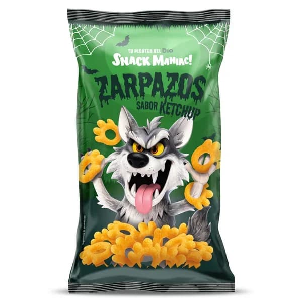 Zarpazos sabor ketchup Snack Maniac de Dia bolsa 80 g - 0.08 ud - Imagen del producto en Findit