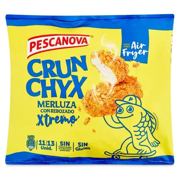 Merluza rebozada crunchyx Pescanova bolsa 400 g - 0.4 kg - Imagen del producto en Findit