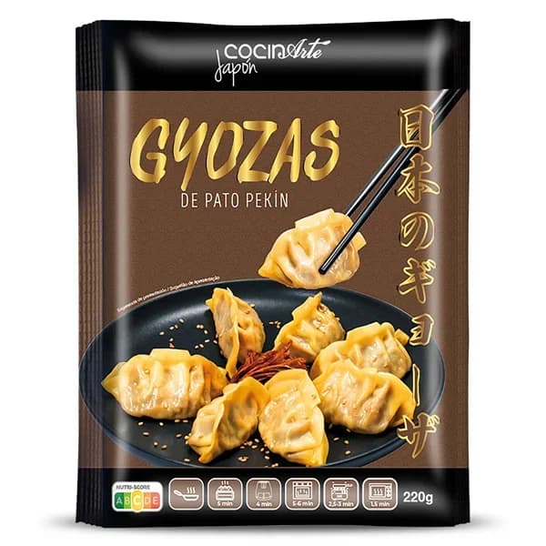 Gyozas de pato Pekín Cocinarte bolsa 220 g - 0.22 kg - Imagen del producto en Findit