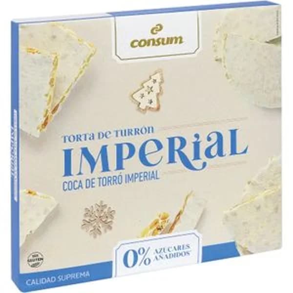 Torta Turrón de Alicante sin Azúcar - 0.2 kg - Imagen del producto en Findit