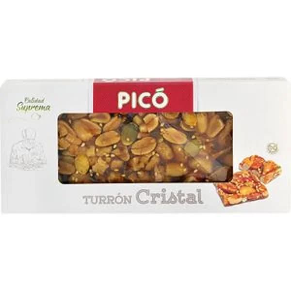 Turrón Cristal con Frutos Secos - 0.15 kg - Imagen del producto en Findit
