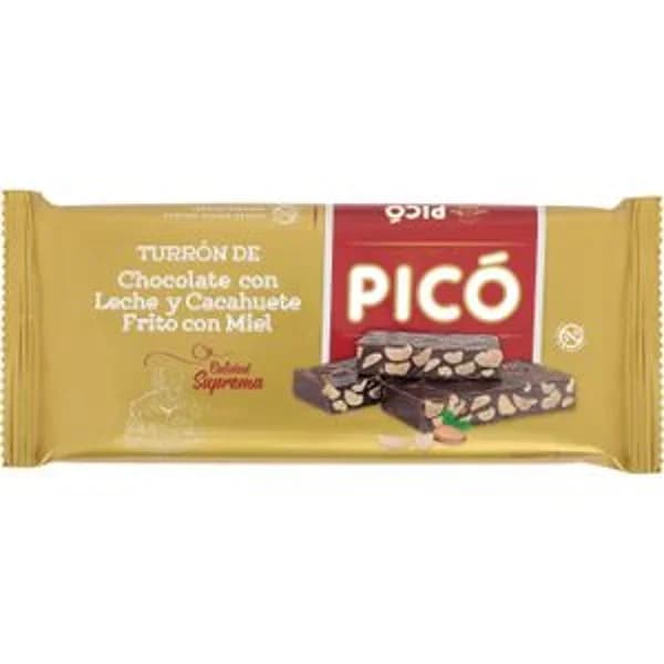 Turrón de Chocolate con Cacahuete Miel y Sal - 0.2 kg - Imagen del producto en Findit