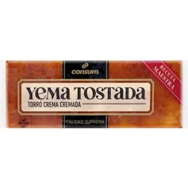 Turrón Yema Tostada Premium - 0.25 kg - Imagen del producto en Findit
