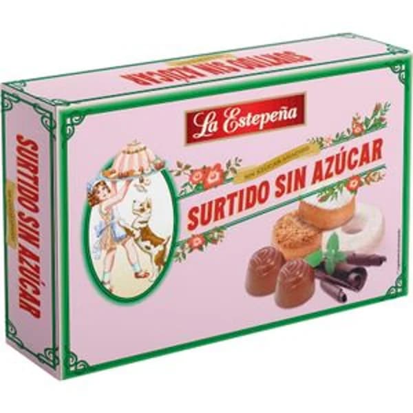 Surtido con Chocolate sin Azúcar - 0.28 kg - Imagen del producto en Findit