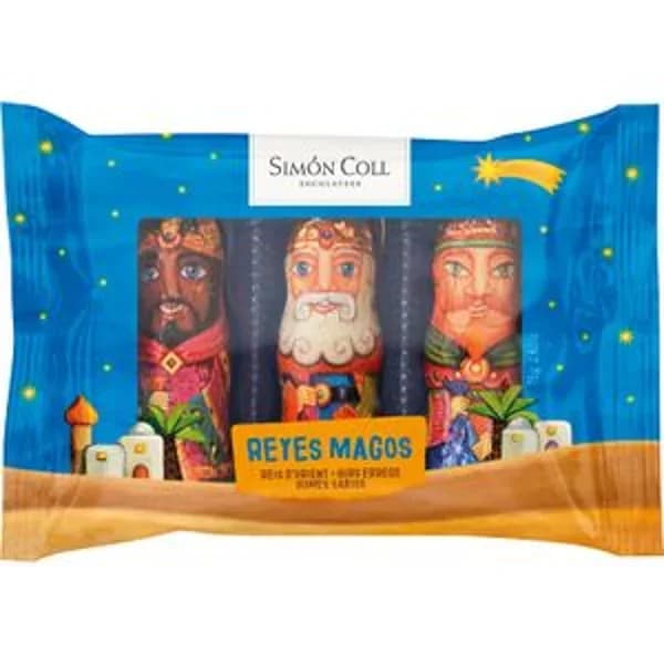 Bandeja 3 Reyes Magos de Chocolate - 0.08 kg - Imagen del producto en Findit